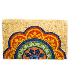 Mandala Coir Doormat