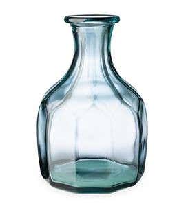 Zeta Geometric Recycled Glass Vase