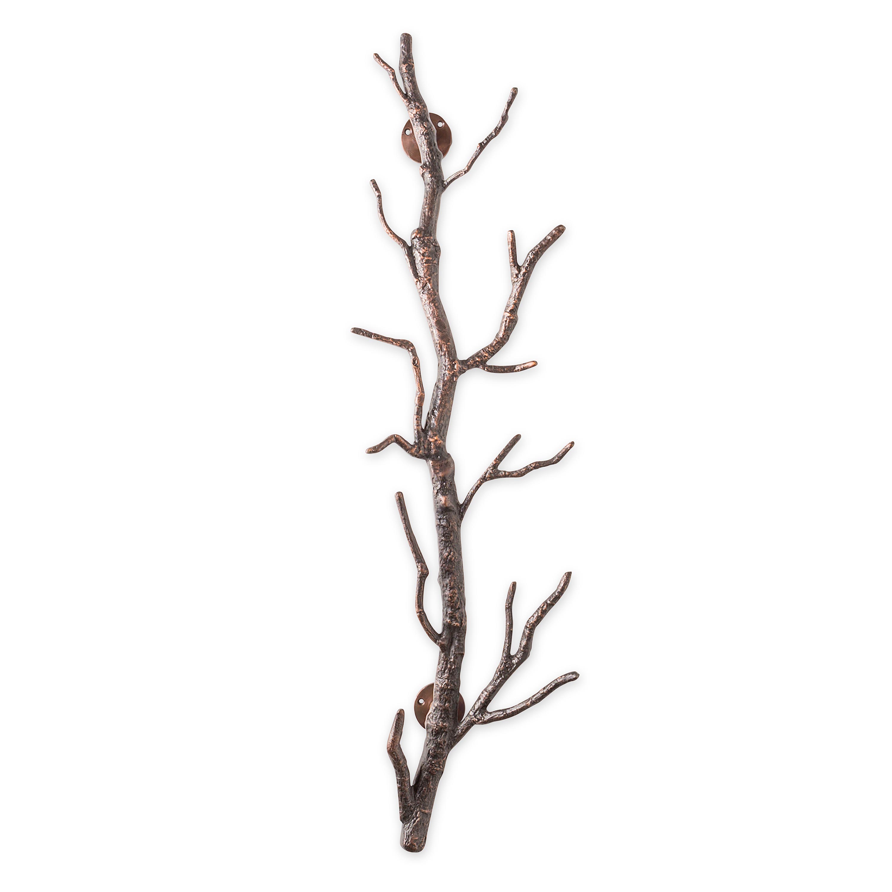 Recycled Metal Branch Wall Rack, 3' swatch image