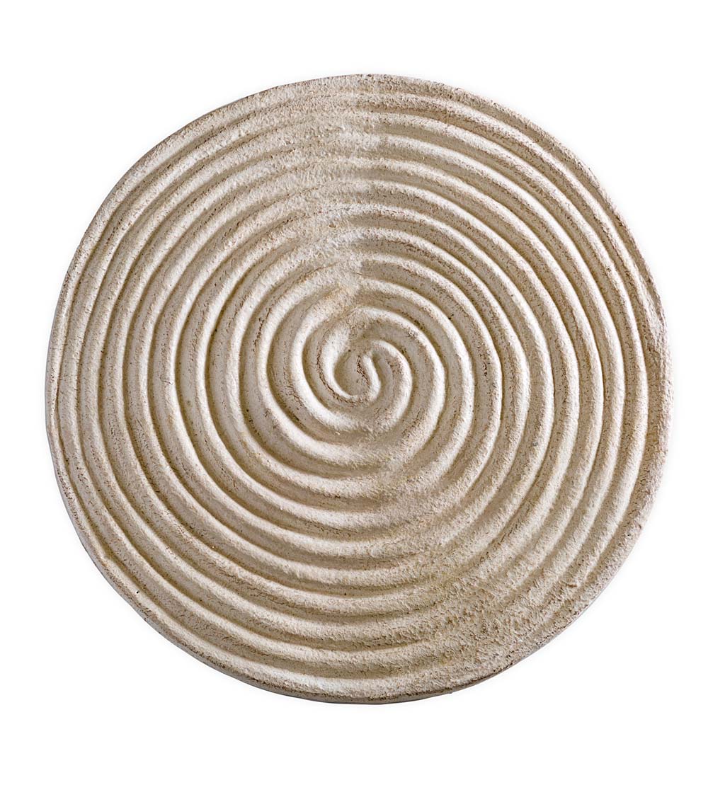 Zen Inspired Sand Garden Stepping Stones - Circle