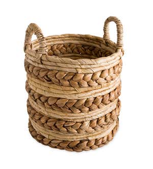 Chunky Woven Nesting Baskets, Set of 2