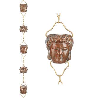 Buddha Rain Chain, Copper
