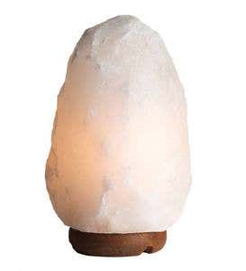 White Himalayan Salt Lamp