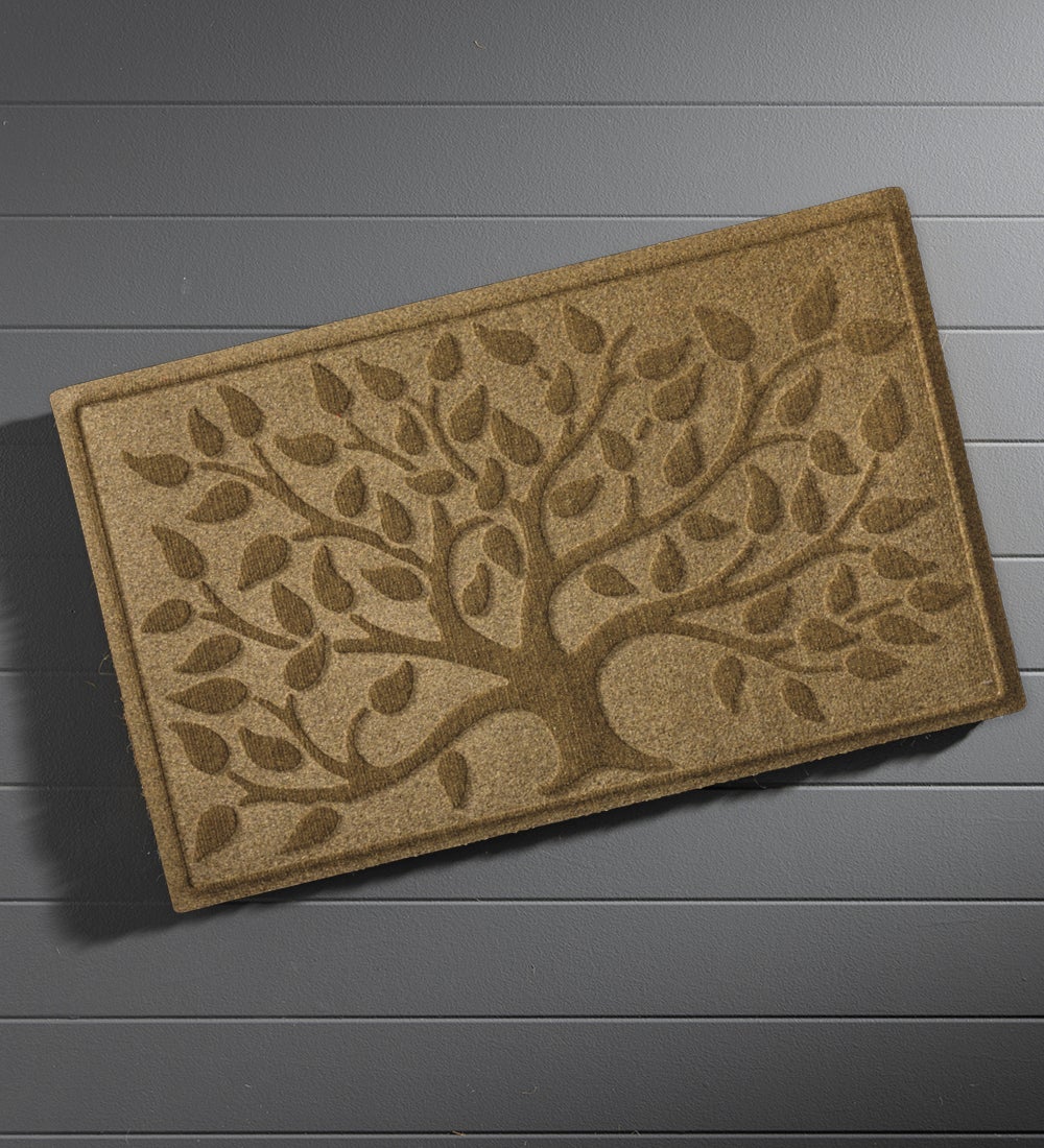 Waterhog Tree of Life Doormat, 2' x 3' - Bordeaux