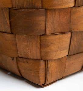 Chipwood Bark Nesting Baskets, Set of 5