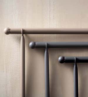Over the Table Adjustable Decorating Rod - Taupe