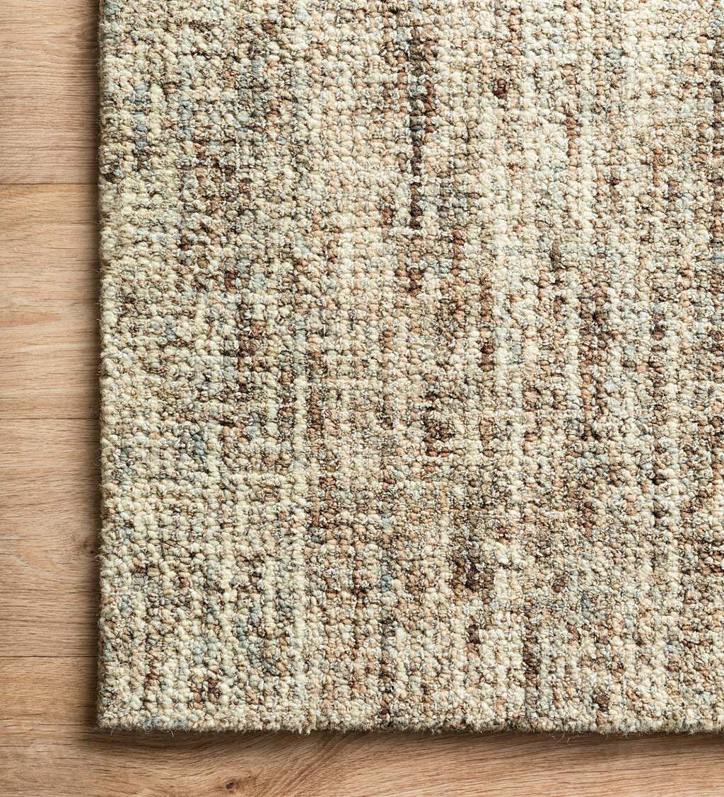 Mosaic Hand-Tufted Wool Rug, 5' x 8' swatch image