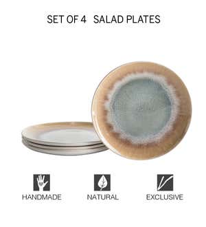 Nublado Stoneware Salad Plates, Set of 4