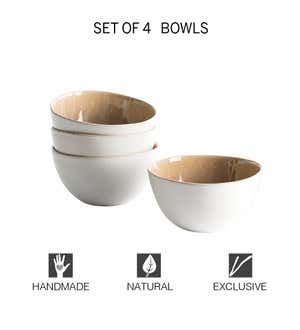 Nublado Stoneware Bowls, Set of 4
