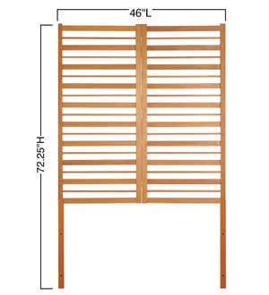 Eucalyptus Trellis, Bench, and Planter/Seat