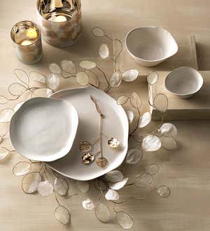 Golwe Ceramic Dinner Plates, Set of 4