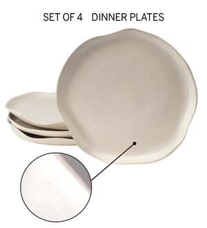 Golwe Ceramic Dinner Plates, Set of 4