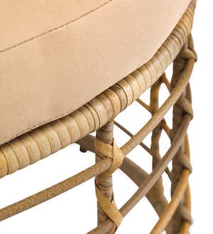 All-Weather Rattan Egg Chair