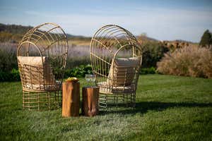 All-Weather Rattan Egg Chair