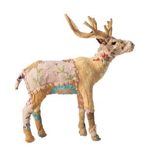 Upcycled Kantha Deer Stag Collection