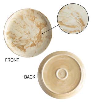 Marbleized Ceramic Dinnerware Collection