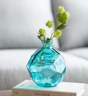 Origami Recycled Glass Vase