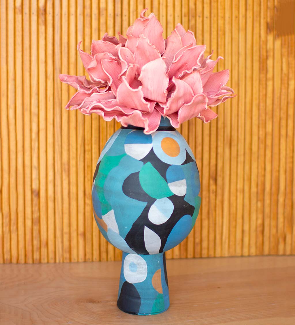 Overlapping Ceramic Vase, Large
