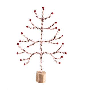 Wool Wrapped Wire Tree Collection