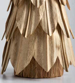 Natural Buri Leaf Holiday Tree Collection