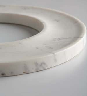 White Marble Cracker Ring