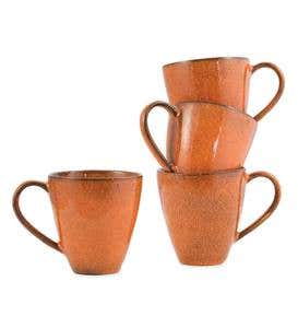 Farmstead 10oz. Stoneware Tall Mugs, Set of 4