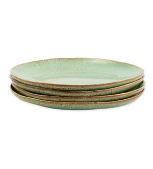 Farmstead 8.5" Stoneware Salad Plates, Set of 4 - Terracotta