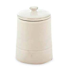 Cucina Kitchen Canisters- Small - White
