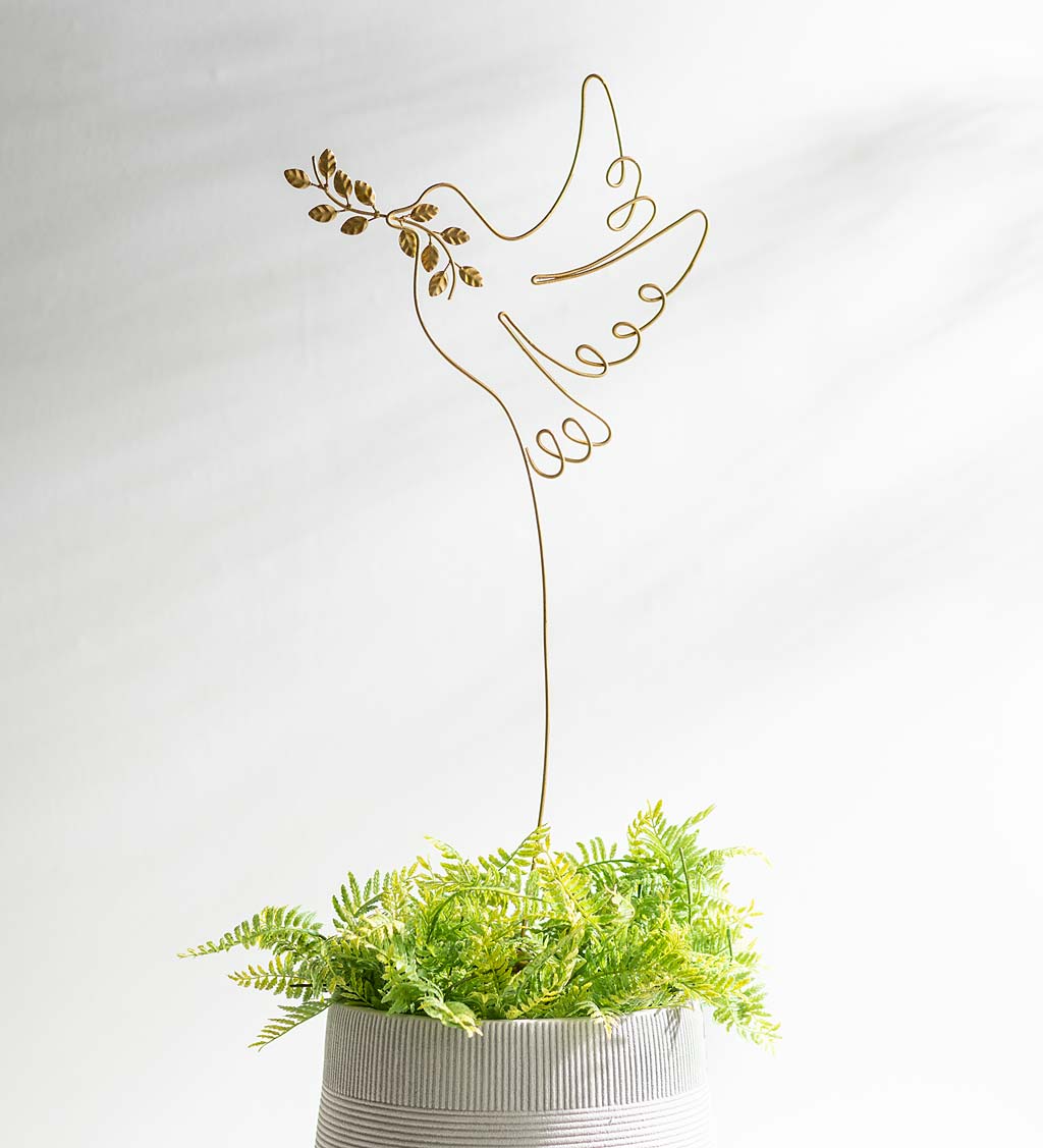 Peace Dove Decorative Garden Stake