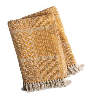 Recycled Cotton Throw Collection