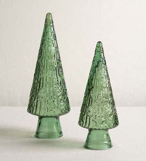 Recycled Glass Holiday Tree, Large