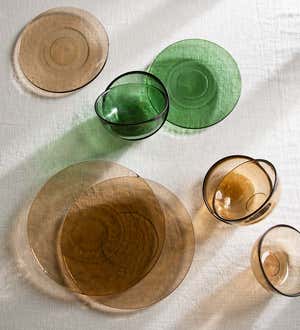 Recycled Glass Bowls, Set of 6