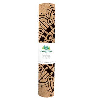 Antimicrobial Cork Yoga Mat, 4mm