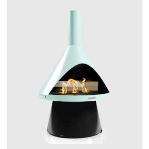 Indoor/ Outdoor Mid-Mod Gel Fuel Fireplace