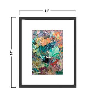 "When Darkness Is At Its Darkest, That Is The Beginning of All Light" Framed Print by Alexandra Chiou