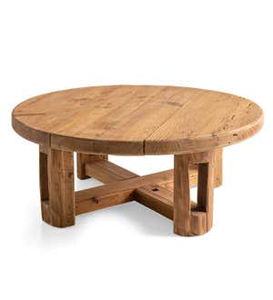 Rustic Reclaimed Pine Wood Coffee Table