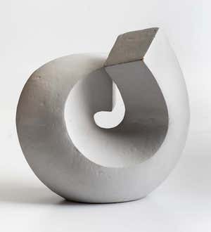Twist Clay Sculpture