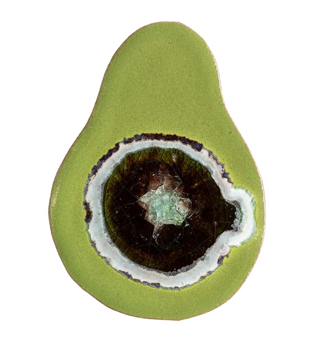 Ceramic Fruit and Veggie Shaped Coasters swatch image