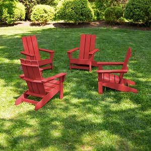 Aria Adirondack Chair Vibrant Collection, Set of 4