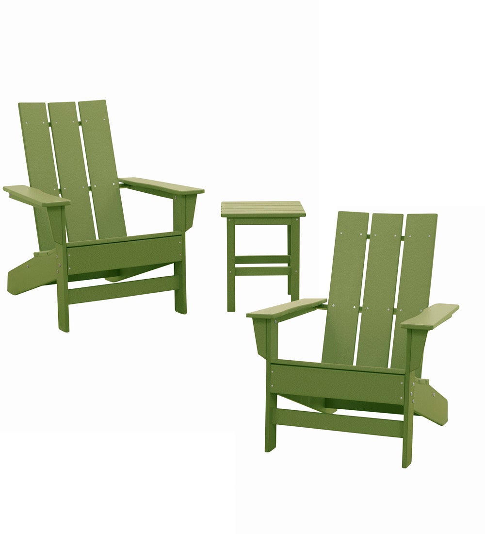 Aria Adirondack Chair and Table, Set of 3 swatch image