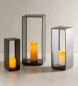 Mod Metal Candle Lantern Collection