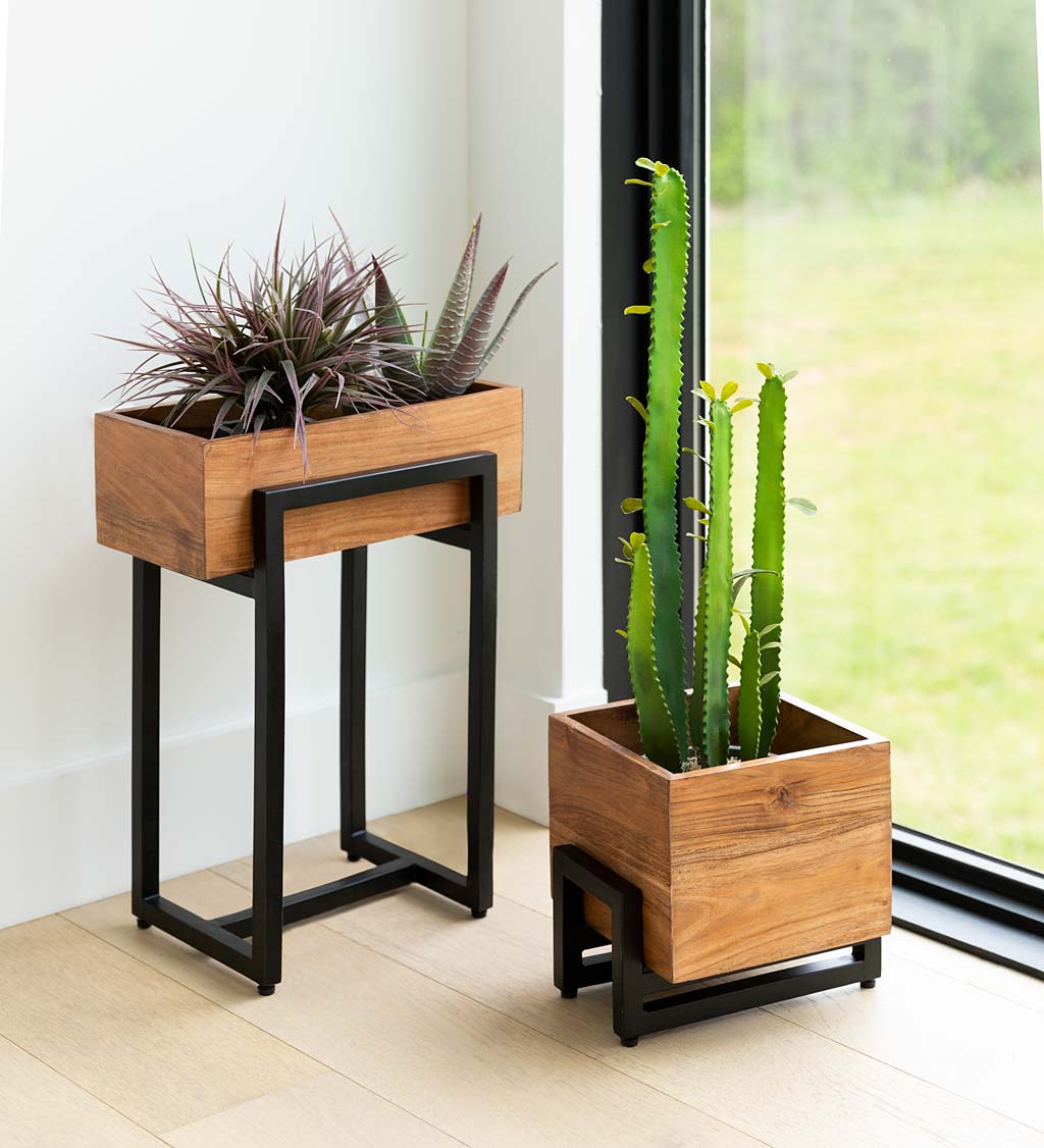 NEW MATTE BLACK Plant Stand/rectangle Stand Metal/vase/metal Frame