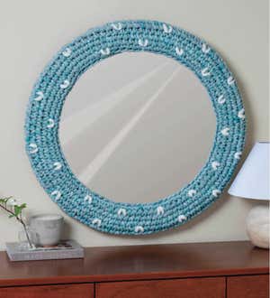 Woven Cotton Rope Mirror