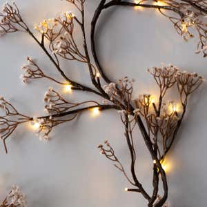 Indoor/Outdoor Lighted Baby's Breath Tree Collection