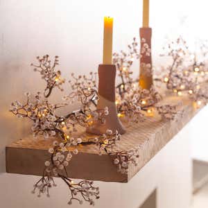 Indoor/Outdoor Lighted Baby's Breath Tree Collection