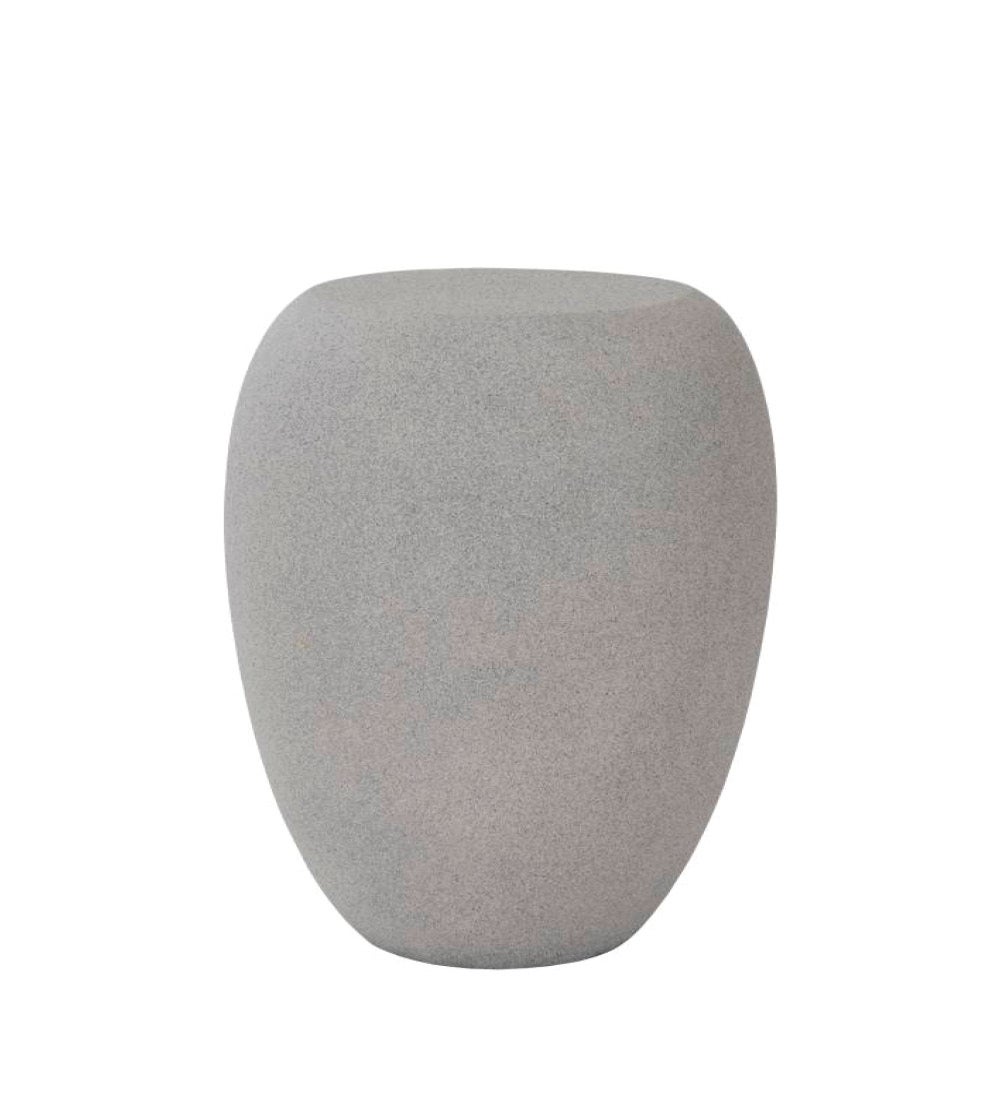Indoor/ Outdoor River Stone Cast Side Table swatch image