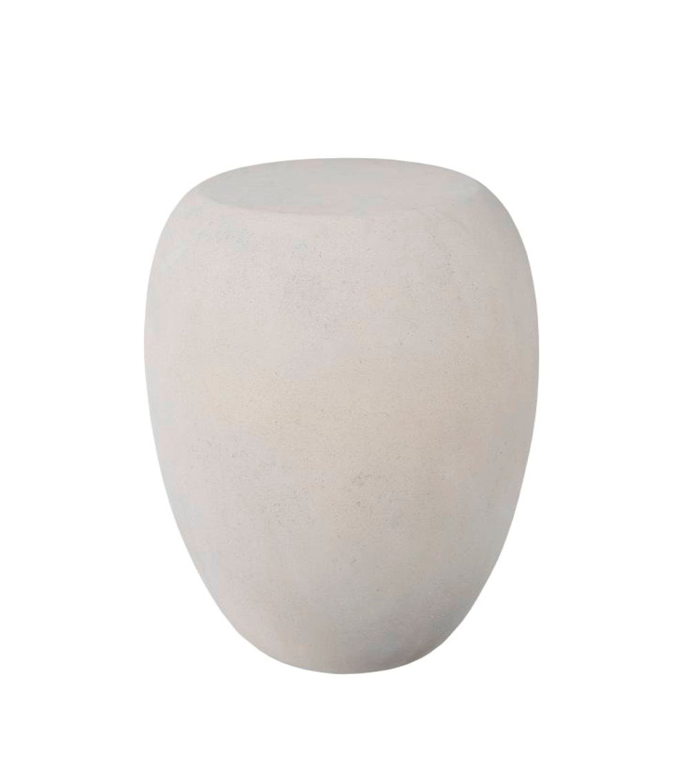 Indoor/ Outdoor River Stone Cast Side Table swatch image