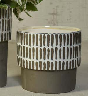 Portman Dual Tone Ceramic Vase
