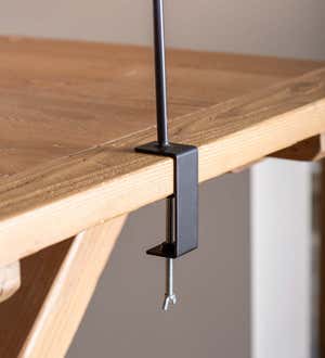Over the Table Adjustable Decorating Rod, Black