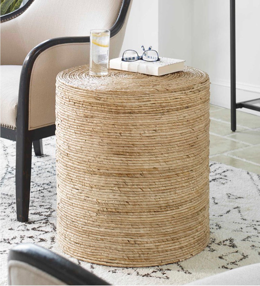 Rora Banana Leaf Accent Table